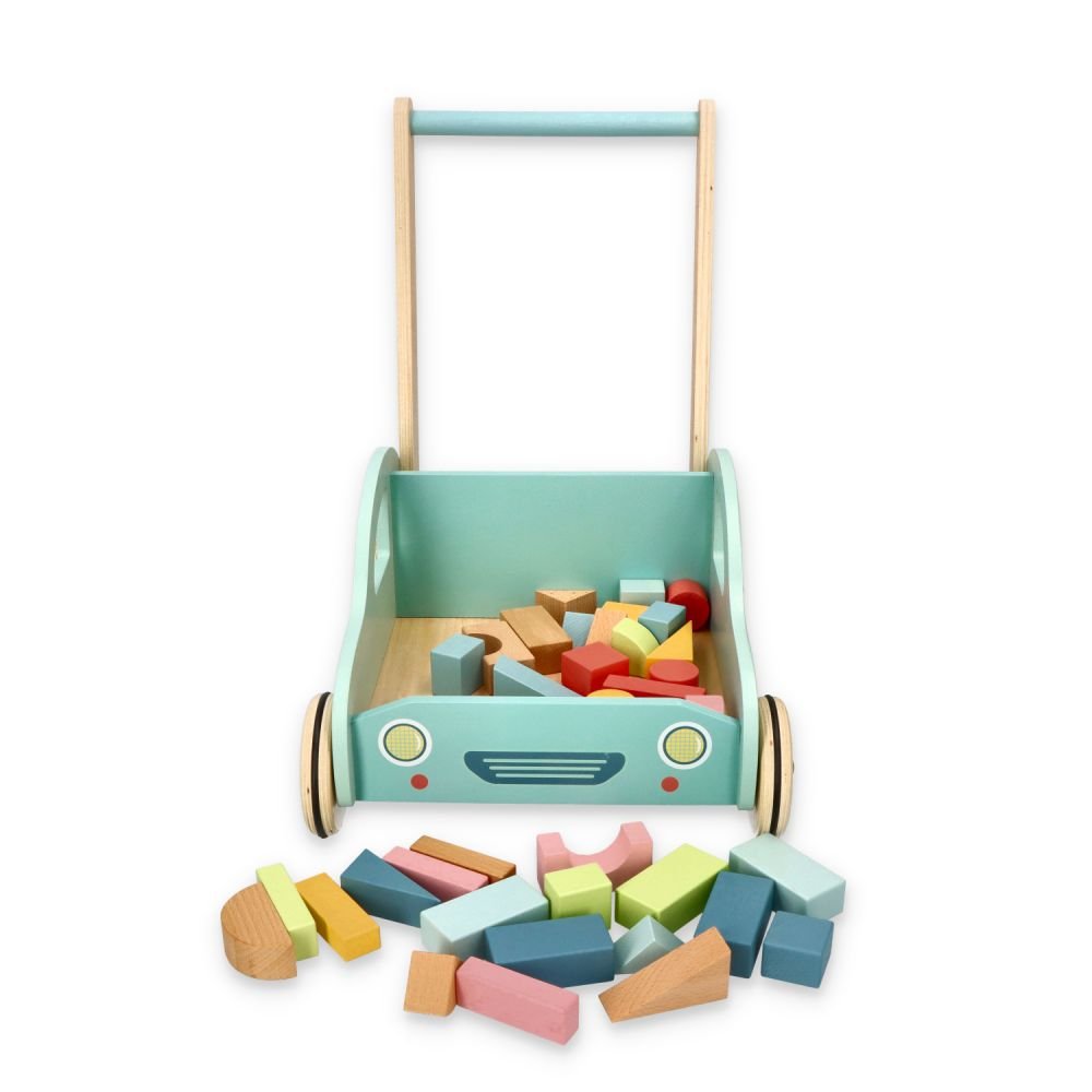 Pchacz z klockami | Lelin - obrazek 2