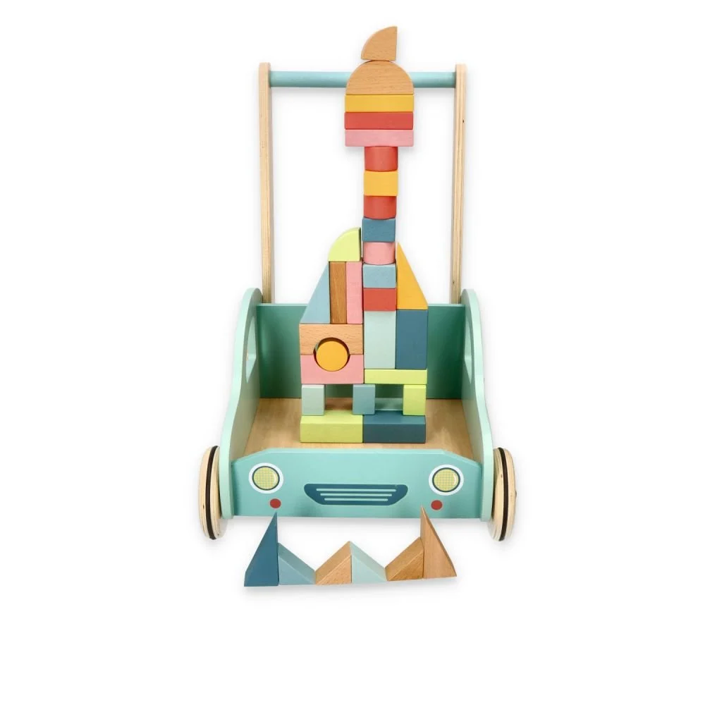 Pchacz z klockami | Lelin - obrazek 3