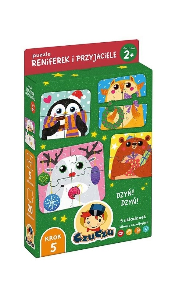 Puzzle Reniferek i przyjaciele | Czuczu