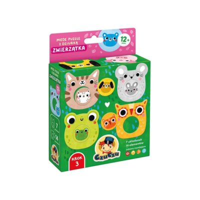 Moje pierwsze puzzle Zwierzątka 12+