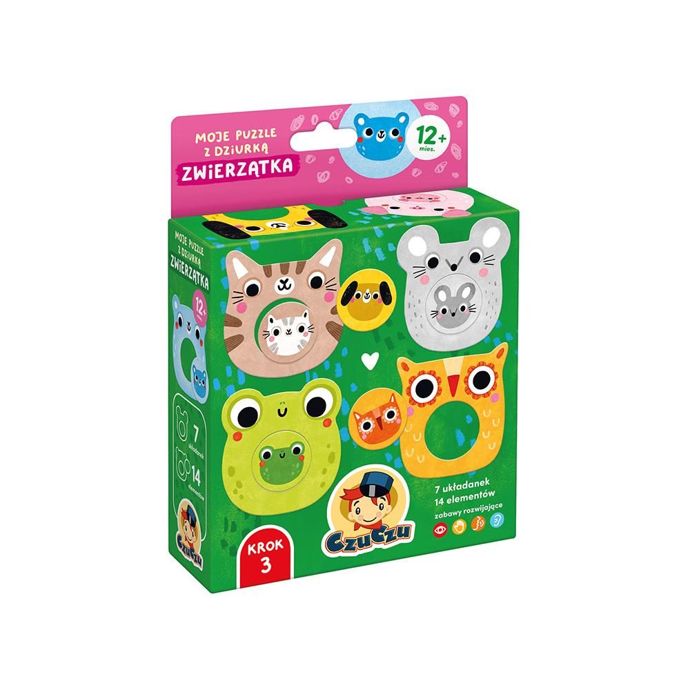 Moje pierwsze puzzle Zwierzątka 12+