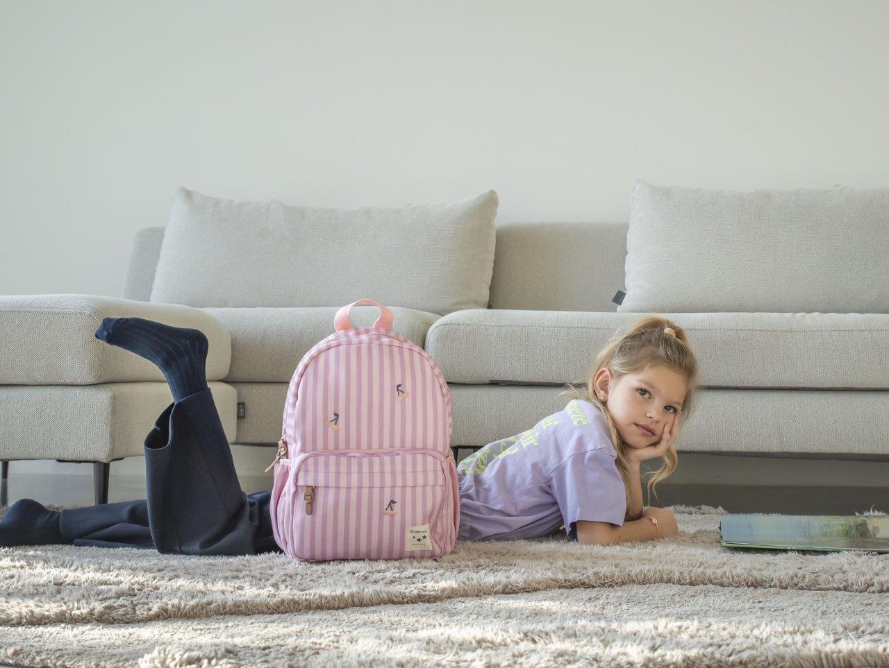 Plecak dla dzieci A4 L Nostalgia pink KIDZROOM - obrazek 2