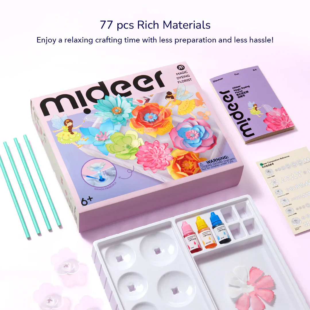 Zestaw DIY mideer – bukiet kwiatów mideer - obrazek 5