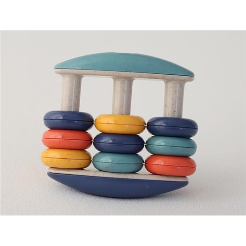 Grzechotka liczydło dla niemowlaka 3m+ TOLO Bio