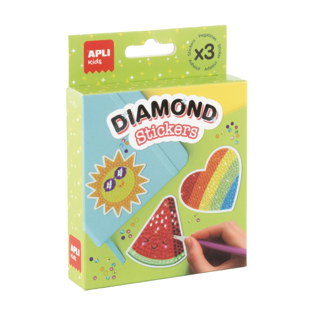 Diamentowe naklejki DIY Apli Kids -Lato