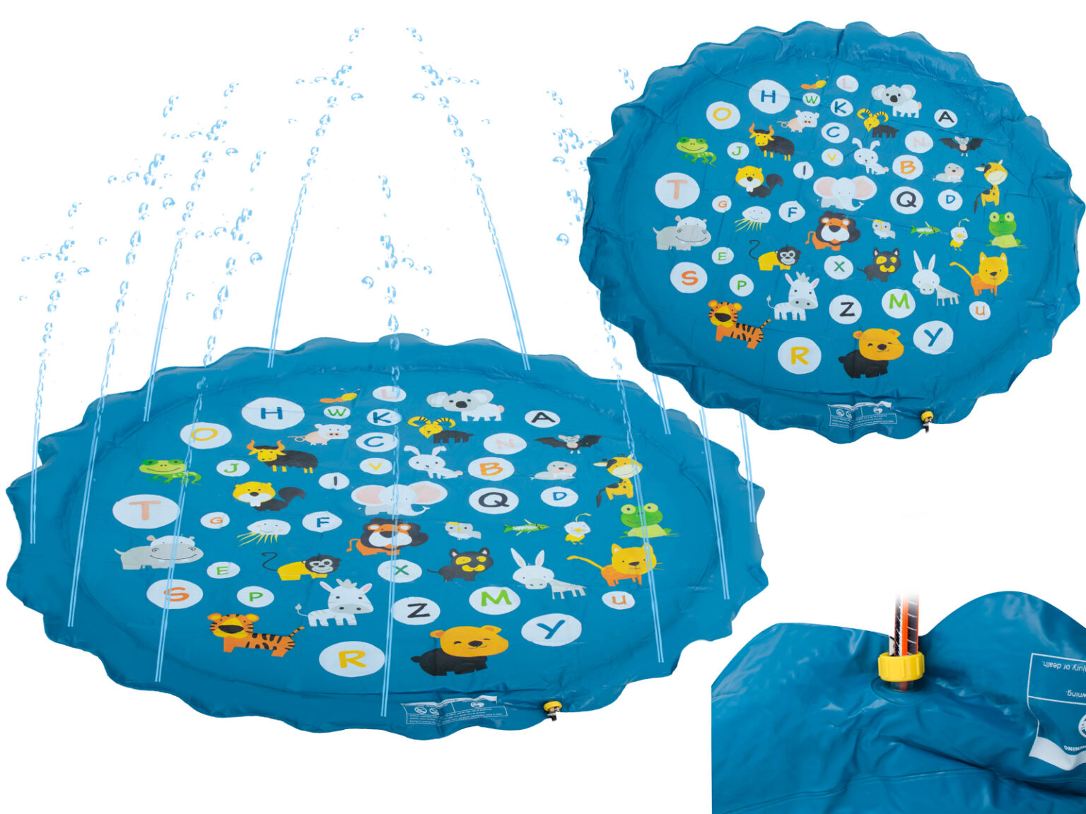 Mata fontanna ogrodowa z literkami  170cm