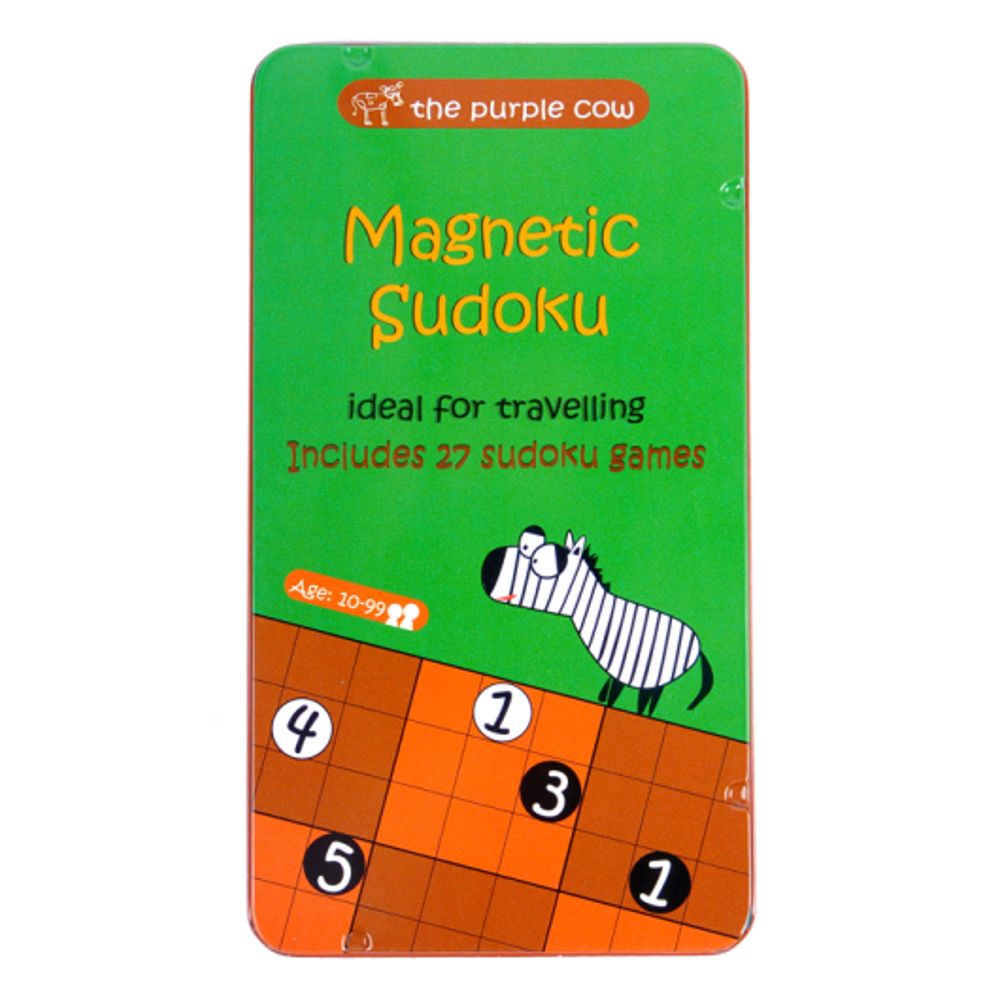 Podróżna gra magnetyczna Sudoku   -The Purple Cow