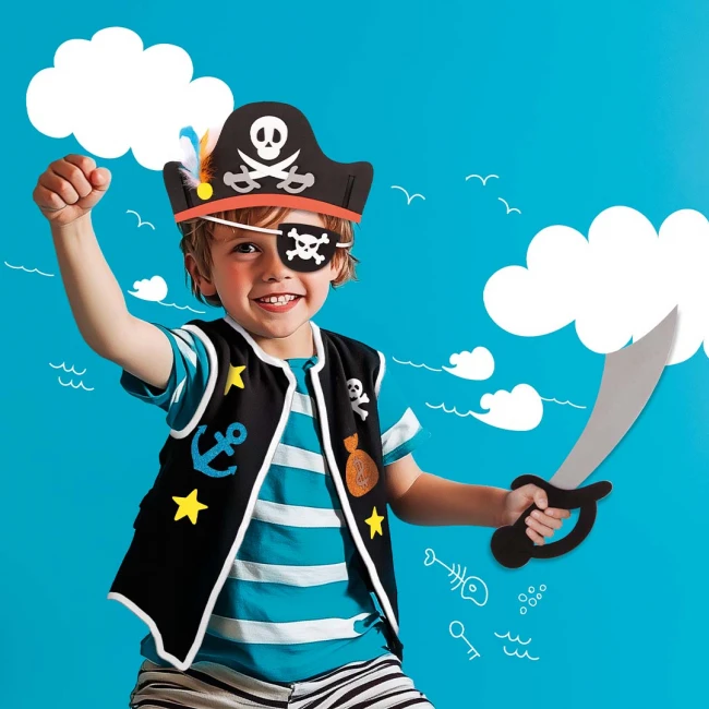 Zestaw DIY Apli Kids - Przebranie Pirata | Apli Kids