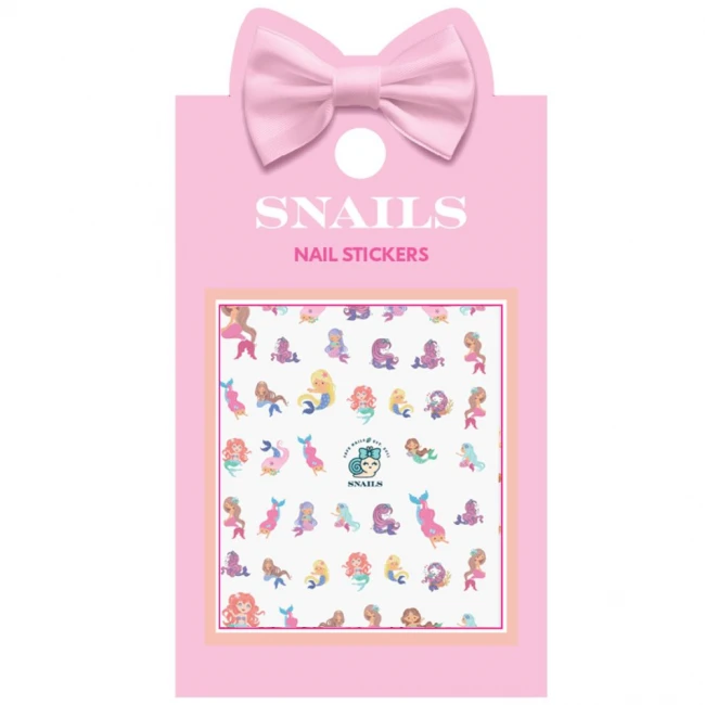 Naklejki na paznokcie dla dzieci Snails - Aqualand