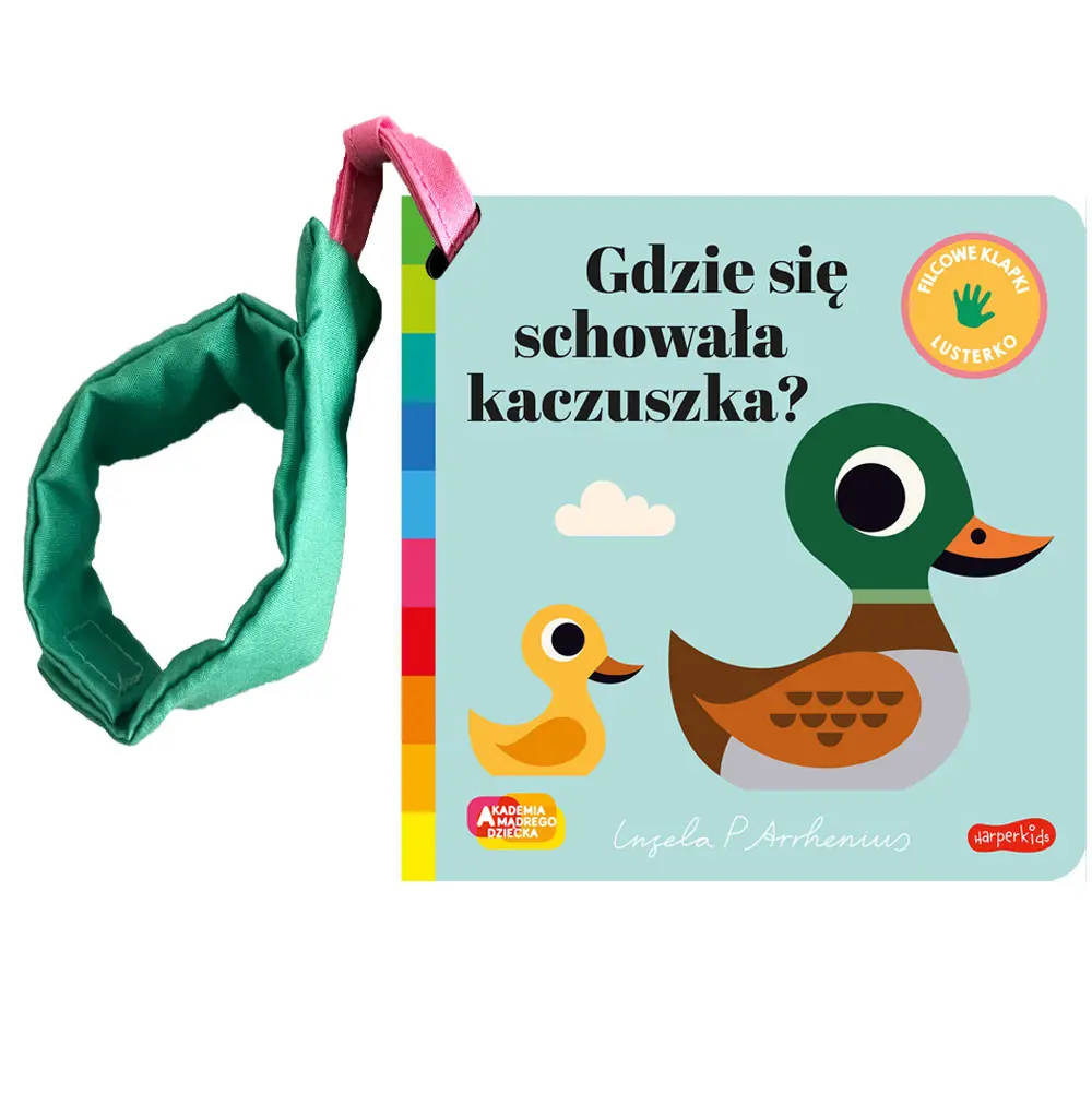 Akademia Mądrego Dziecka. Gdzie się schowała się kaczuszka ? Zabawa w chowanego