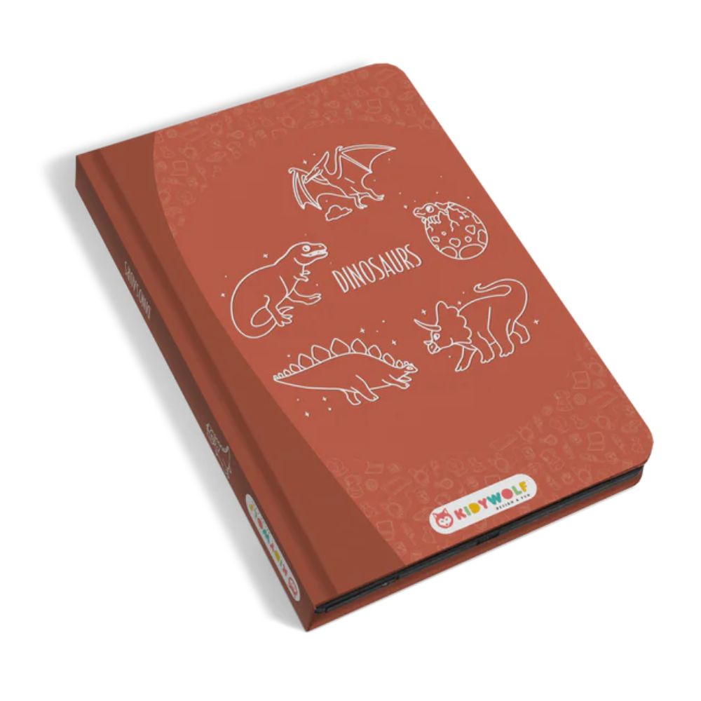 Tablet graficzny z szablonami do rysowania KIDYDRAW-MINI - Dinozaury