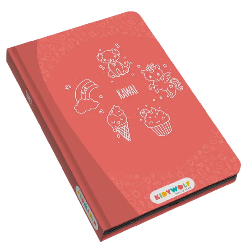 Tablet graficzny z szablonami do rysowania KIDYDRAW-MINI - Kawaii