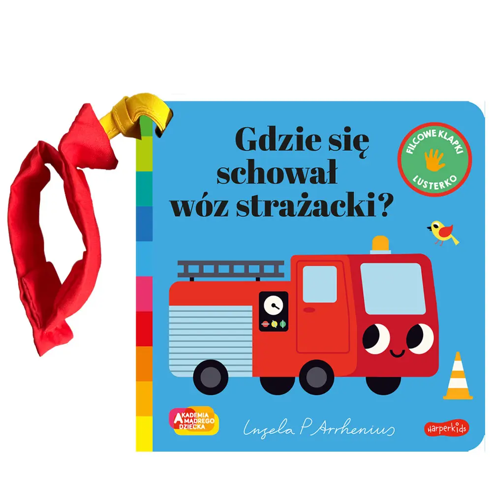 Akademia Mądrego Dziecka. Gdzie się schował wóz strażacki? Zabawa w chowanego