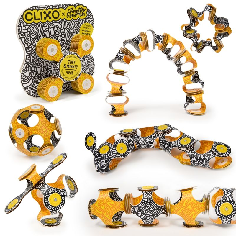 Artist Edition  klocki magnetyczne Tiny&Mighty  Clixo