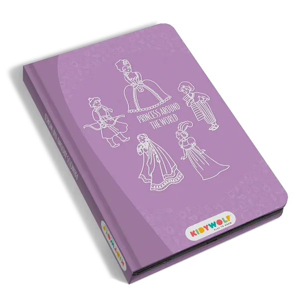 Tablet graficzny z szablonami do rysowania KIDYDRAW-MINI - Księżniczki