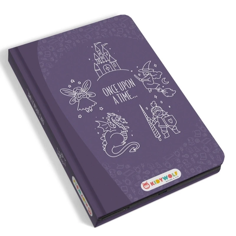 Tablet graficzny z szablonami do rysowania KIDYDRAW-MINI - dawno dawno temu