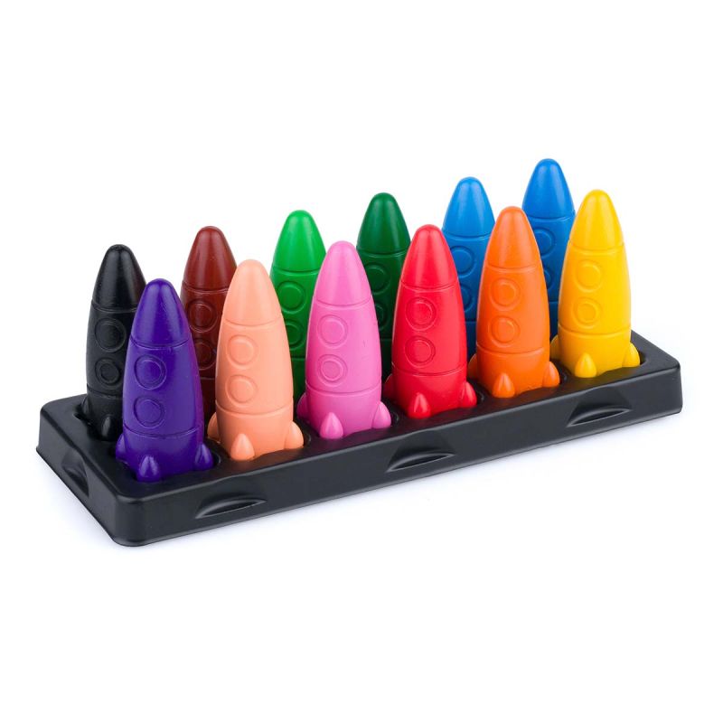 Kredki świecowe Rakiety Jolly