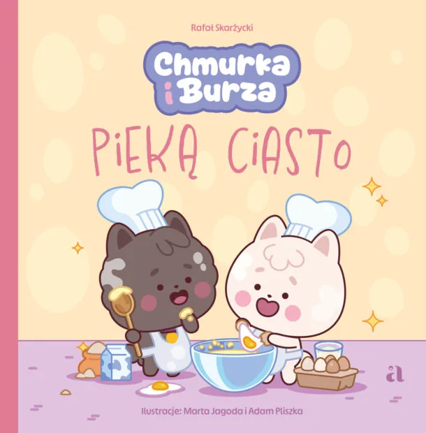 Chmurka i Burza pieką ciasto