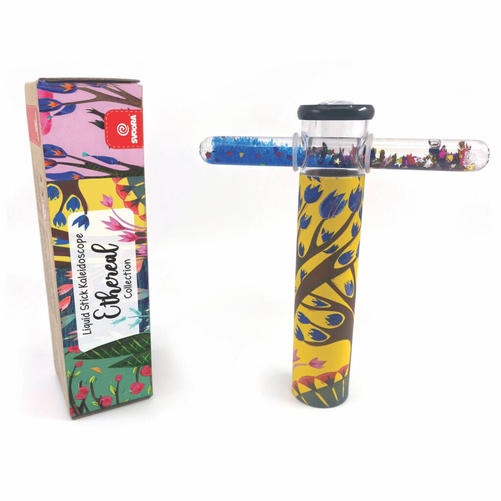 Kalejdoskop z ruchomymi elementami w płynie Forest Dance SVOORA