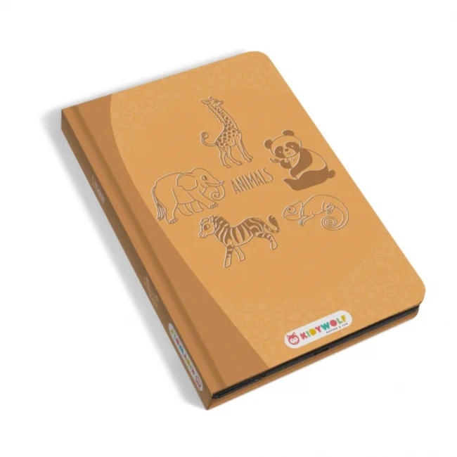 Tablet graficzny z szablonami do rysowania KIDYDRAW-MINI - Zwierzęta