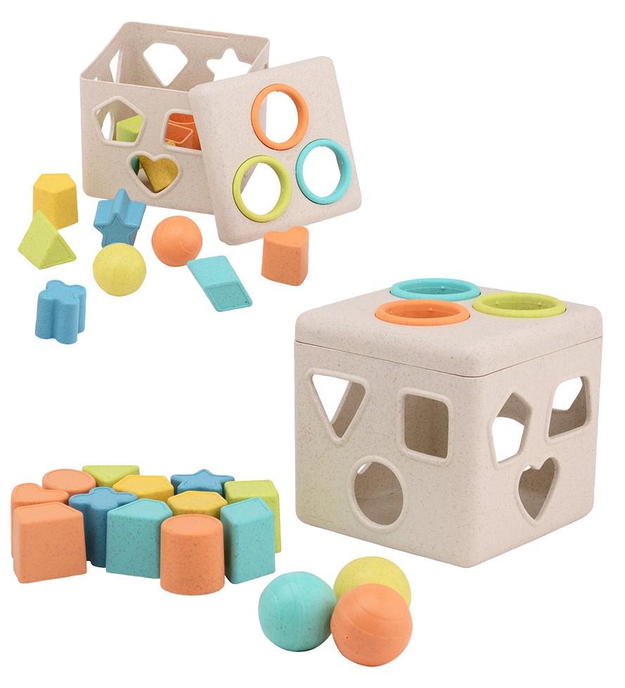 Sorter kształtów BIOplastik Happy World 12 m+