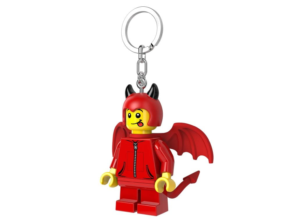 Brelok z latarką LEGO® Minifigures™ Czerwony diabełek