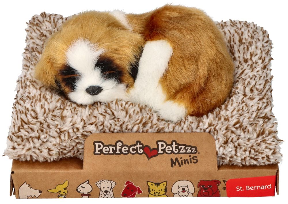 Śpiący szczeniaczek Bernardyn  Perfect Petzzz