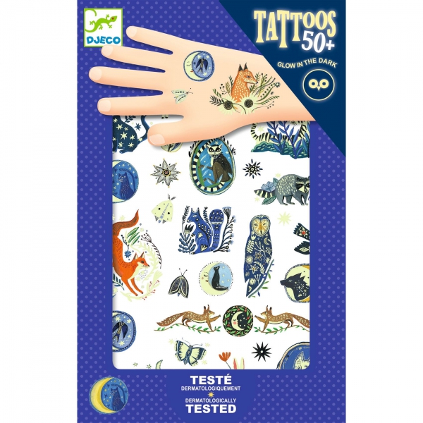 Tatuaże Las nocą  | Djeco