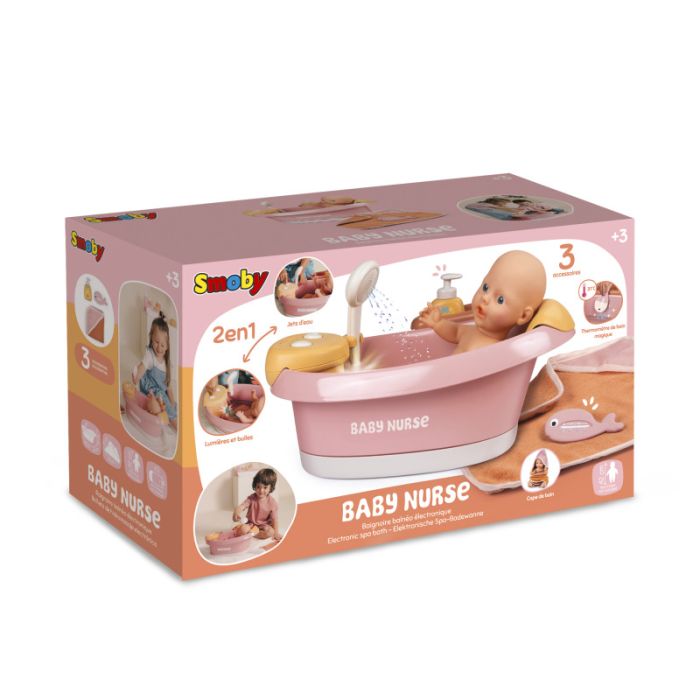 Baby Nurse wanienka z hydromasażem Smoby