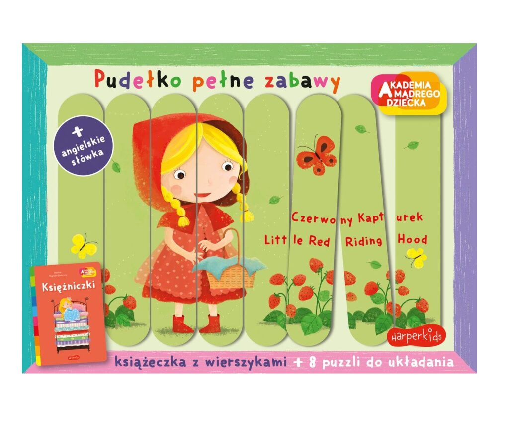 Pudełko pełne zabawy Księżniczki. Akademia Mądrego Dziecka.