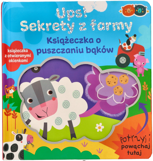 Ups! Sekrety z farmy. Książeczka o puszczaniu bąków