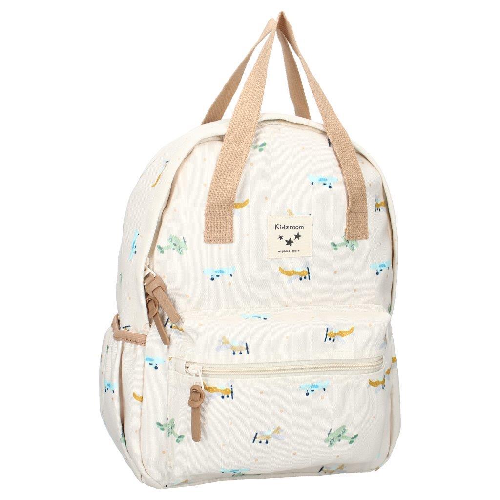 Plecak dla dzieci L Small Aeroplane Beige KIDZROOM