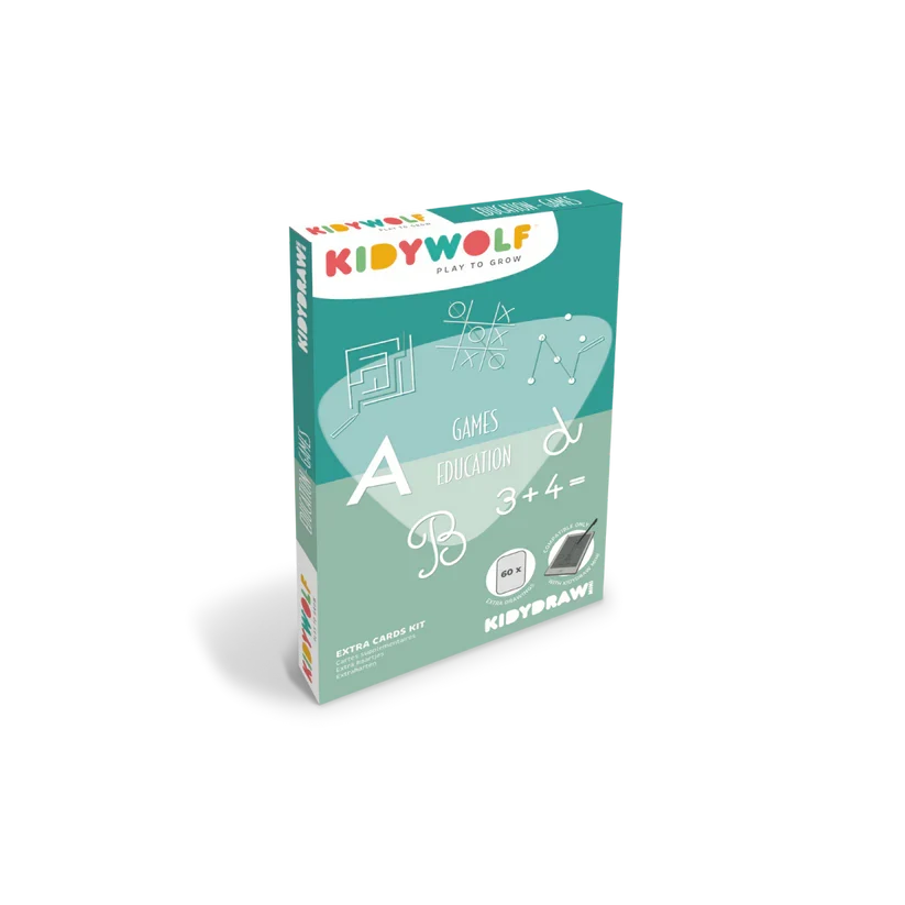 Wkłady uzupełniające do Kidydraw-mini Kidywolf Gry/Edukacja