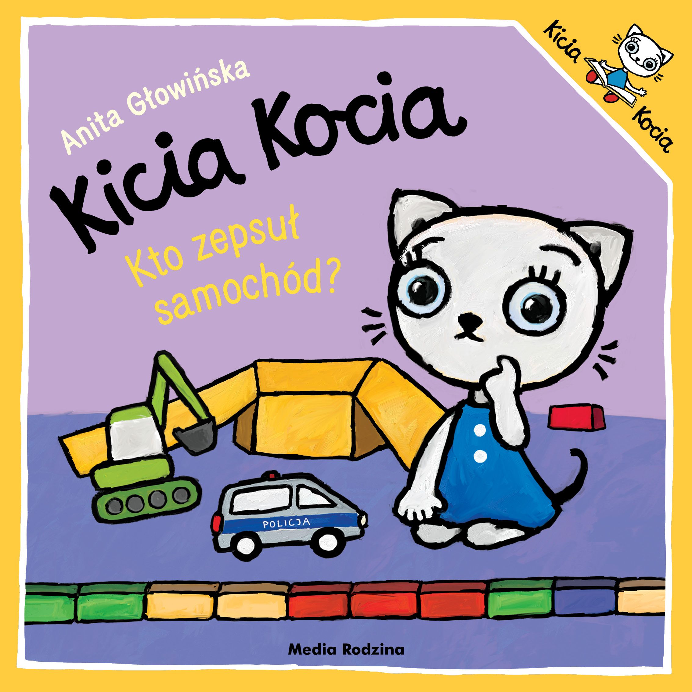 Książka Kicia Kocia. Kto zepsuł samochód?