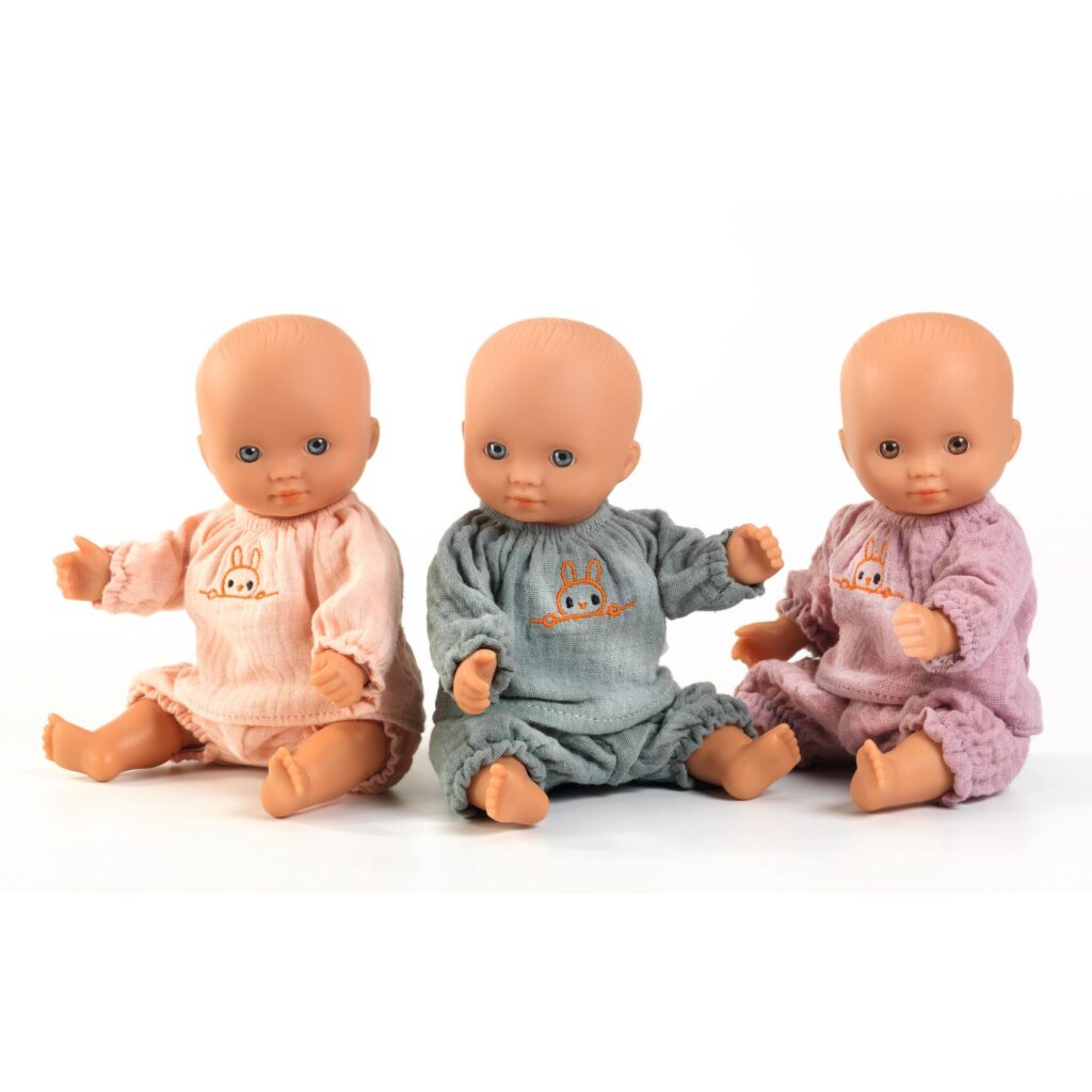 Lalka Mini Pomea - Lola, Ola, Dina 20 cm | Djeco