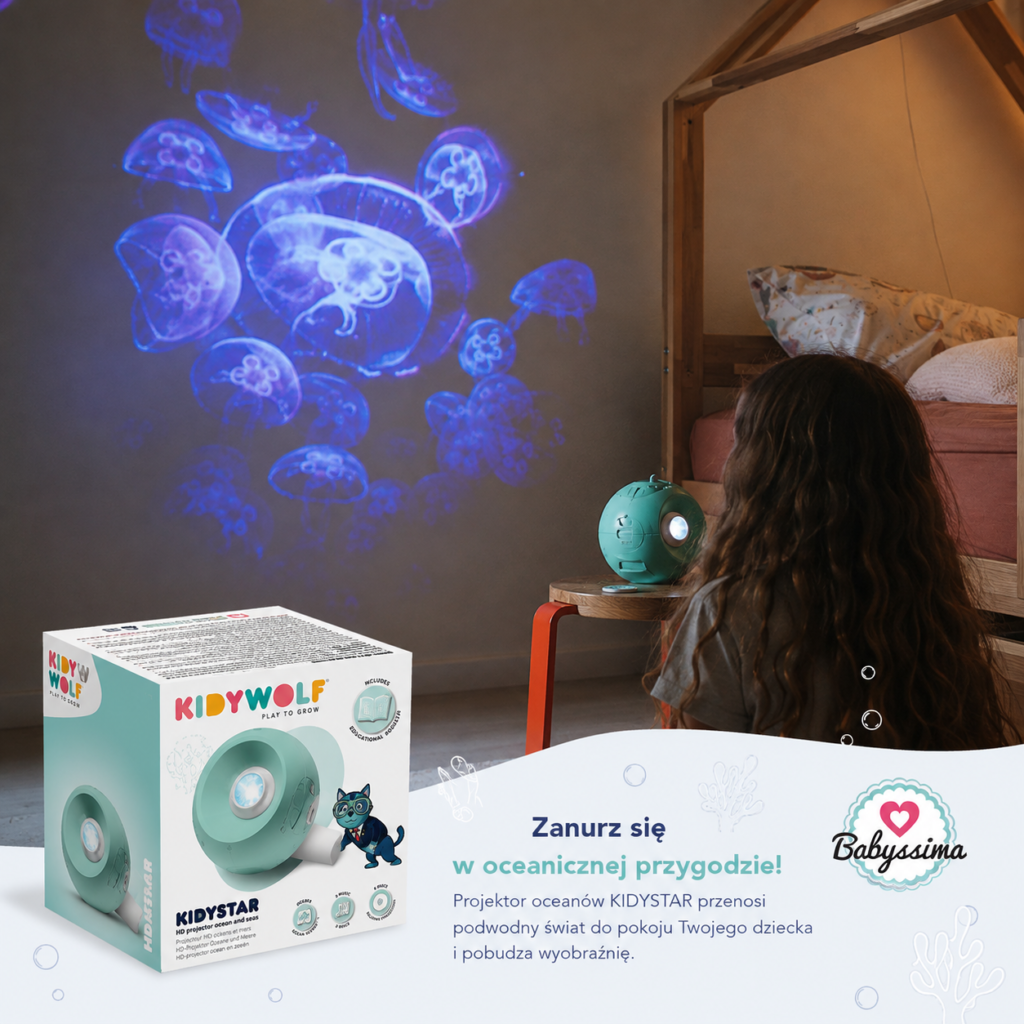 Projektor dla dzieci KIDYWOLF KIDYSTAR Ocean