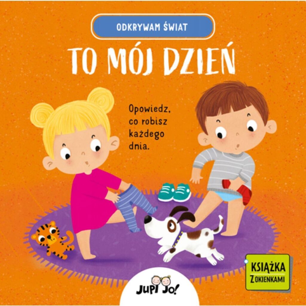 Odkrywam świat. To mój dzień – książka z okienkami