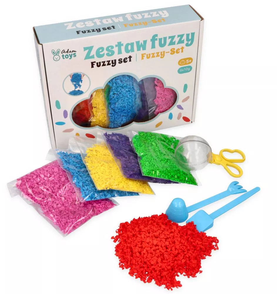 Zestaw fuzzy masa sensoryczna Adam Toys