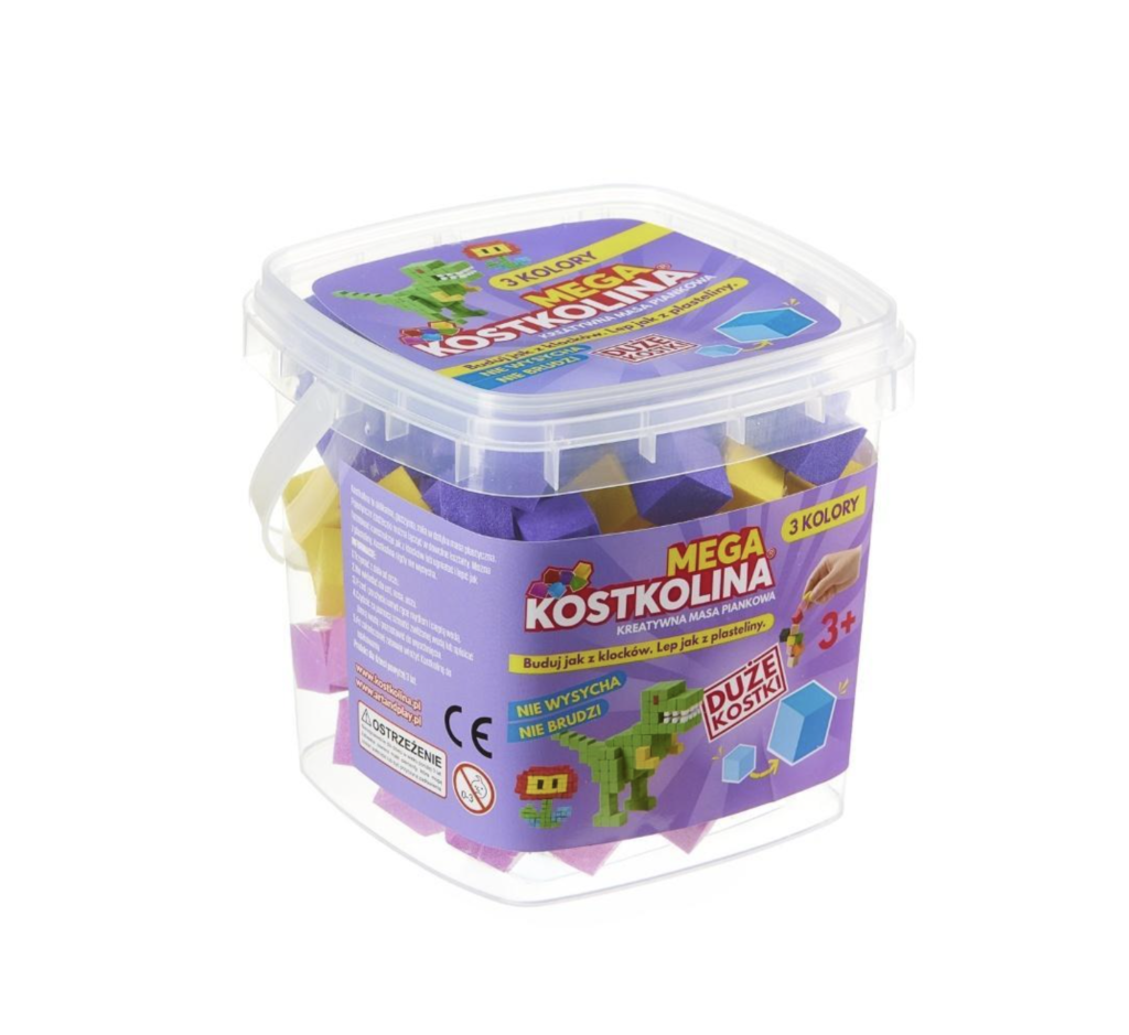 Mega Kostkolina Purple 3 kolory