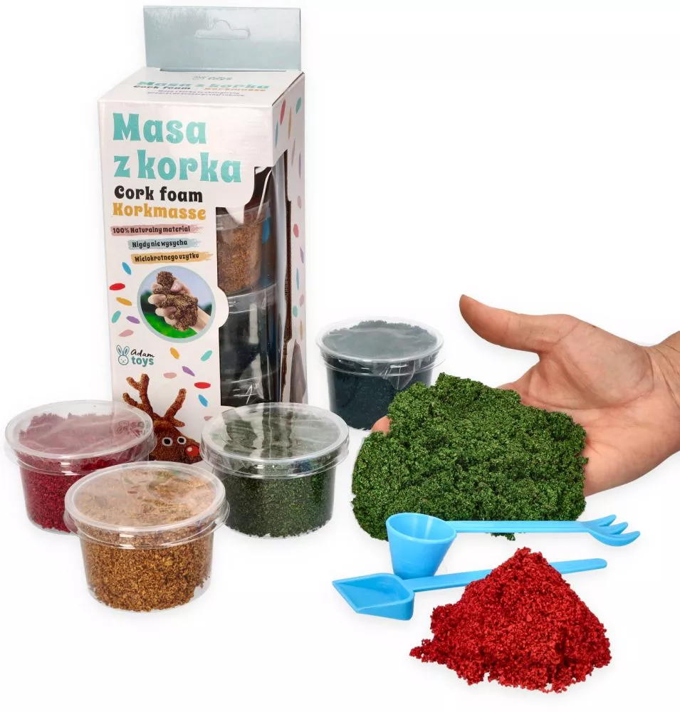 Masa sensoryczna z korka Classic Adam Toys
