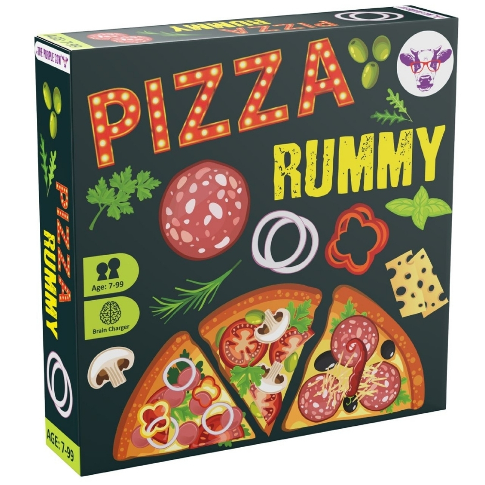 Gra planszowa The Purple Cow - Pizza Rummy